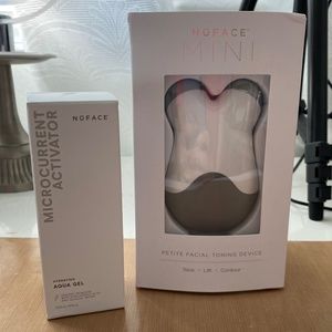 NuFACE Mini Petite Facial Toning Device with Charger & Microcurrent Activator